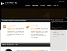 Tablet Screenshot of gateway160.com